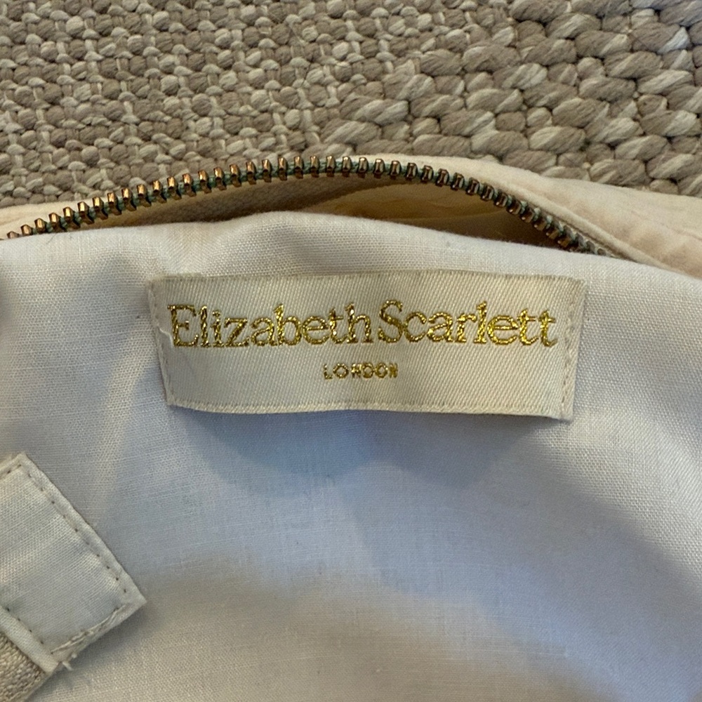 Lobster Embroidered Tan Tote Bag - Picture 2 of 6